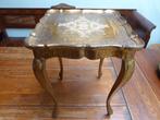 Vintage houten Florentijns tafeltje, Italie, Antiek en Kunst, Ophalen of Verzenden