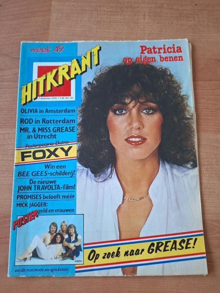 Hitkrant 1978 Patricia Paay Smokie Jacksons Rod Stewart, Verzamelen, Tijdschriften, Kranten en Knipsels, Tijdschrift, Nederland