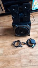 Computer speakerset/kan ook via telefoon, Computers en Software, Pc speakers, Ophalen of Verzenden