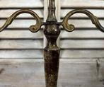 Antieke Franse waarschijnlijk bronzen kandelaar, Antiek en Kunst, Ophalen of Verzenden, Koper of Brons