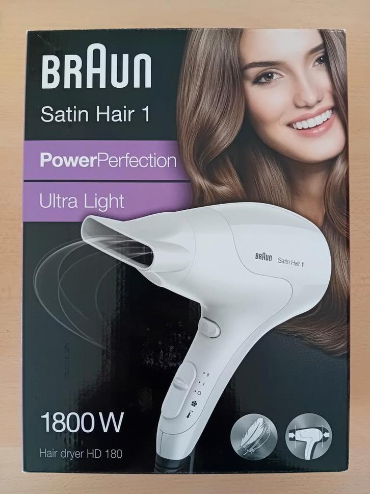 Braun haardroger/föhn, Witgoed en Apparatuur, Persoonlijke-verzorgingsapparatuur, Zo goed als nieuw, Haarverzorging, Ophalen of Verzenden