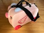 Kinderkoffer roze eenhoorn, Sieraden, Tassen en Uiterlijk, Koffers, Ophalen, Gebruikt, Hard kunststof, Minder dan 50 cm