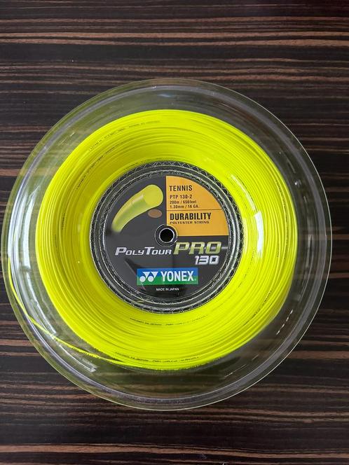 Yonex Poly Tour  Pro, 1.30mm, 200Meter..NIEUW!!, Sport en Fitness, Tennis, Nieuw, Grip of Snaar, Overige merken, Ophalen of Verzenden