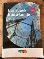 Basisboek bouwkunde 5e druk, Ophalen of Verzenden, Zo goed als nieuw, A.H.L.G. Bone, Bouwkunde