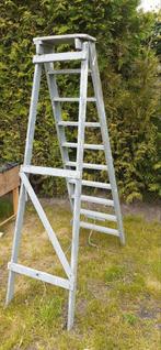 Oude schilderstrap, vintage, Doe-het-zelf en Verbouw, Ladders en Trappen, Gebruikt, Ophalen