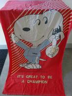 snoopy handdoek vintage Snoopy badhanddoek 1965 retro, Ophalen of Verzenden, Snoopy, Gebruikt, Gebruiksvoorwerp