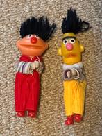 Ernie en Bert knijppoppetjes (10 cm), Ophalen of Verzenden, Zo goed als nieuw