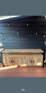 Mango Houten Dressoir, Huis en Inrichting, Ophalen, 100 tot 150 cm, Zo goed als nieuw, 25 tot 50 cm
