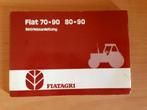 Bedieningshandleiding Fiat 70-90 en 80-90, Ophalen of Verzenden, Gelezen, Tractor en Landbouw