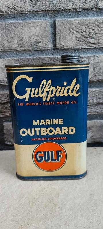 GULFPRIDE Marine OUTBOARD blik  beschikbaar voor biedingen