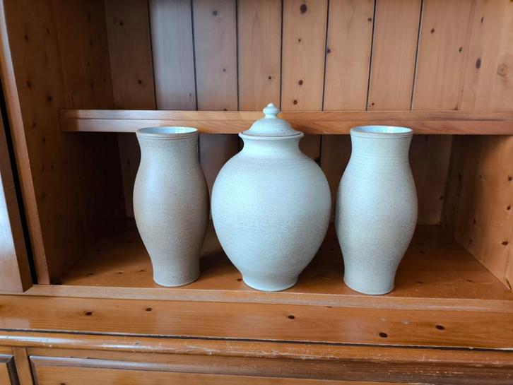 Keramiek Vazen Set - Terra Hilsbeek Handwerk, Huis en Inrichting, Woonaccessoires | Vazen, Zo goed als nieuw, Overige kleuren