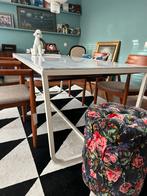 Eettafel van Furnified | wit | marmer, Huis en Inrichting, Ophalen, 50 tot 100 cm, Zo goed als nieuw, 150 tot 200 cm