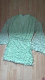 Nieuw groen kant jurkje maat X/L, Kleding | Dames, Jurken, Maat 46/48 (XL) of groter, Nieuw, Ophalen of Verzenden, Boven de knie