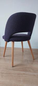 jaren 50 stoel, vintage, Huis en Inrichting, Stoelen, Ophalen, Gebruikt, Blauw, Braakman, Pastoe