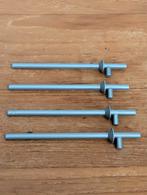 Lego lanzen Ridder/ mat zilver 4x, Ophalen of Verzenden, Zo goed als nieuw, Lego