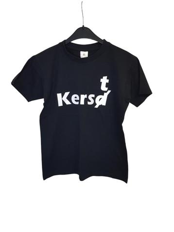 Super grappig zwart KERST/ KERSD shirt maat 12-14/152-164.   beschikbaar voor biedingen