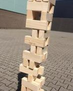 Jenga xxl / zeskampspel te huur, Hobby en Vrije tijd, Feestartikelen | Verhuur, Ophalen, Zo goed als nieuw, Overige