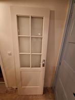 Paneeldeur jaren 30, Ophalen, Minder dan 80 cm, Binnendeur, Zo goed als nieuw