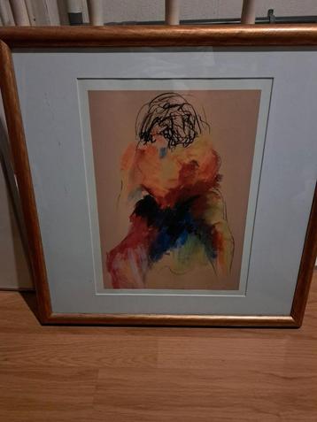 Lithografie Irene Daenen gesigneerd genummerd 52/130  beschikbaar voor biedingen
