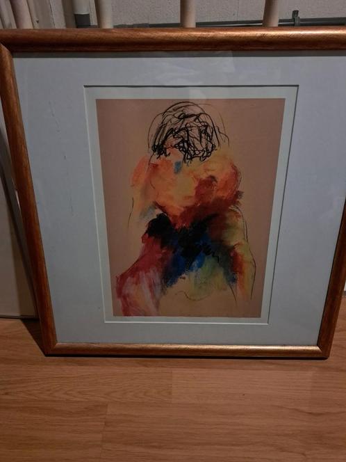 Lithografie Irene Daenen gesigneerd genummerd 52/130, Antiek en Kunst, Kunst | Litho's en Zeefdrukken, Ophalen