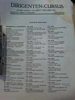Dirigenten-Cursus Piet van Meyer - Hilversum, Ophalen, Gelezen, Niet van toepassing, Piet van Meyer