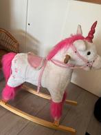 Schommelpaard hobbelpaard unicorn, Ophalen, Zo goed als nieuw