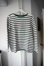 Trui met groene strepen Cecil maat M, Kleding | Dames, Maat 38/40 (M), Verzenden, Groen, Gedragen