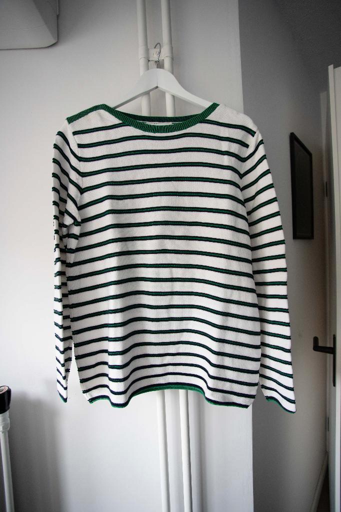 Trui met groene strepen Cecil maat M, Kleding | Dames, Truien en Vesten, Gedragen, Maat 38/40 (M), Groen, Verzenden