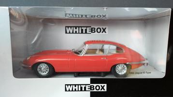 Jaguar E type Coupe 1:24 Whitebox Pol  beschikbaar voor biedingen