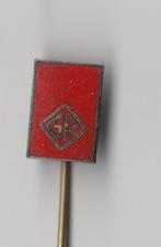General Radio emaille speldje, Gebruikt, Niet vindbaar, Niet vindbaar, Speldje of Pin