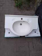 aangeboden gratis wit wasbak, Ophalen, Gebruikt, 50 tot 100 cm, Minder dan 100 cm