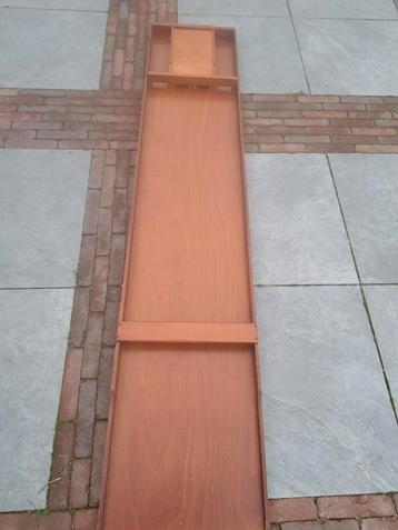 Mooie sjoelbak 200 cm met 30 sjoelschijven  beschikbaar voor biedingen