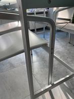Eettafelset, design , glazen tafel, Thonet 4 stoelen , 1 xtr, Huis en Inrichting, Ophalen, Vijf personen of meer, Rechthoekig