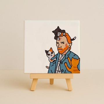 Wandtegeltje Kitty Vincent beschikbaar voor biedingen