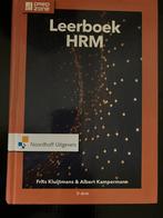Leerboek HRM, Ophalen of Verzenden, Zo goed als nieuw, Personeel en Organisatie, Frits Kluijtmans; Albert Kampermans