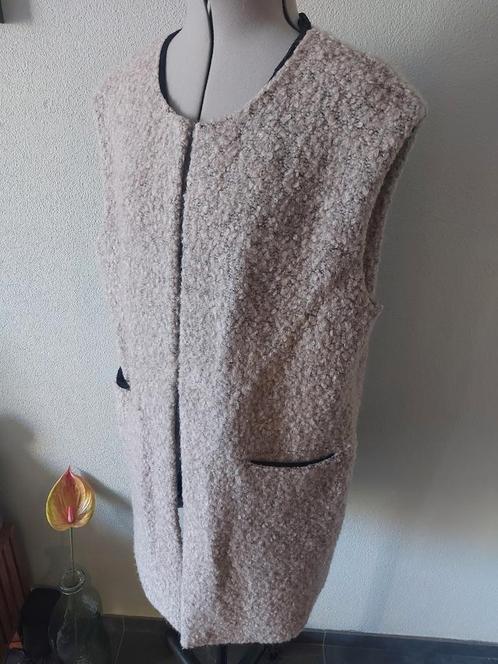 No Man's Land licht grijs mouwloos vest 40, Kleding | Dames, Truien en Vesten, Zo goed als nieuw, Maat 38/40 (M), Grijs, Ophalen of Verzenden