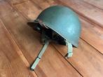 Us m1 airborne paratrooper helm, Verzamelen, Ophalen of Verzenden, Amerika, Helm of Baret
