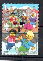 ‹(•¿•)› nl  # j0565 kinderzegel 2023, Verzenden, Na 1940, Gestempeld