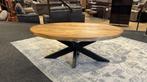 Salontafel ovaal 130cm Direct/Leverbaar/Enschede E-2151, Huis en Inrichting, Tafels | Salontafels, Ophalen, Nieuw, Mwonenenslapen