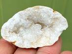Bergkristal geode mineralen set Z, Verzamelen, Mineralen en Fossielen, Ophalen of Verzenden, Mineraal