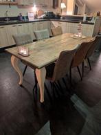 Queen-Ann Stijl Eettafel 190x90x76,5, Huis en Inrichting, Ophalen, Gebruikt, 50 tot 100 cm, Queen-Ann