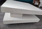 Witte Salontafel - 80x80 cm, Huis en Inrichting, Tafels | Salontafels, Ophalen, Overige materialen, Gebruikt, 50 tot 100 cm