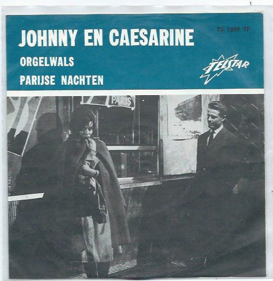 Johnny en Caesarine- Orgelwals Telstar, Cd's en Dvd's, Vinyl | Nederlandstalig, Gebruikt, Levenslied of Smartlap, 12 inch, Verzenden