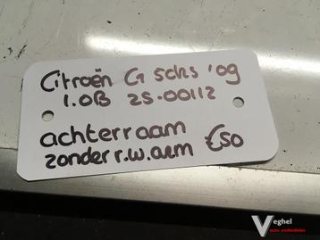 Citroen C1 5drs 1.0 2009 2500112  Achterruit  beschikbaar voor biedingen