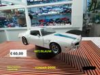 1:18 ERTL PONTIAC TRANS AM W BL, Hobby en Vrije tijd, Ophalen of Verzenden, ERTL