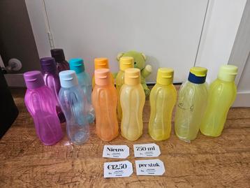 #* Tupperware NIEUWE eco flessen 750 ml sportdop  beschikbaar voor biedingen