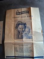 Vintage Babyderm Haarwater Baby Jaren 50, Ophalen of Verzenden