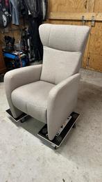 Prominent relax stoel handmatig verstelbaar, Huis en Inrichting, Ophalen, Gebruikt, Minder dan 75 cm, Stof