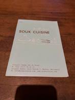 Souk Cuisine Marrakesh Kookboekje, Boeken, Midden-Oosten en Marokko, Vegetarisch, Voorgerechten en Soepen, Ophalen of Verzenden