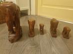 Houten Olifanten Familie Set, Ophalen of Verzenden